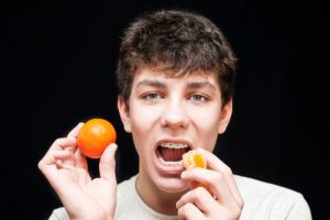 soft fruit are not among things you can't eat with braces